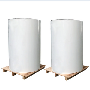 Yopishqoq stikerlar rulonli yarim porloq uglerod lentasida chop etish 4x6 yorliqlar 100x150 * 500 dona Yuk tashish yorliqlari Shtrixli yorliqlar
