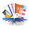 مخزون المصنع 175 GSM Matte Eco Direct Thermal Cardboard ، تذكرة طيران طيران طيران.