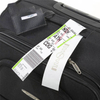 Hochwertiges Airline-Gep&auml;ckanh&auml;nger-Etikett aus Thermo-Synthetikpapier, Thermo-PP-Folie, selbstklebendes Gep&auml;ckanh&auml;nger-Material