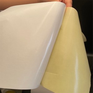 자체 접착 종이 열 PP 합성 75 마이크 또는 62 GSM 흰색 글라신지 라이너 포함